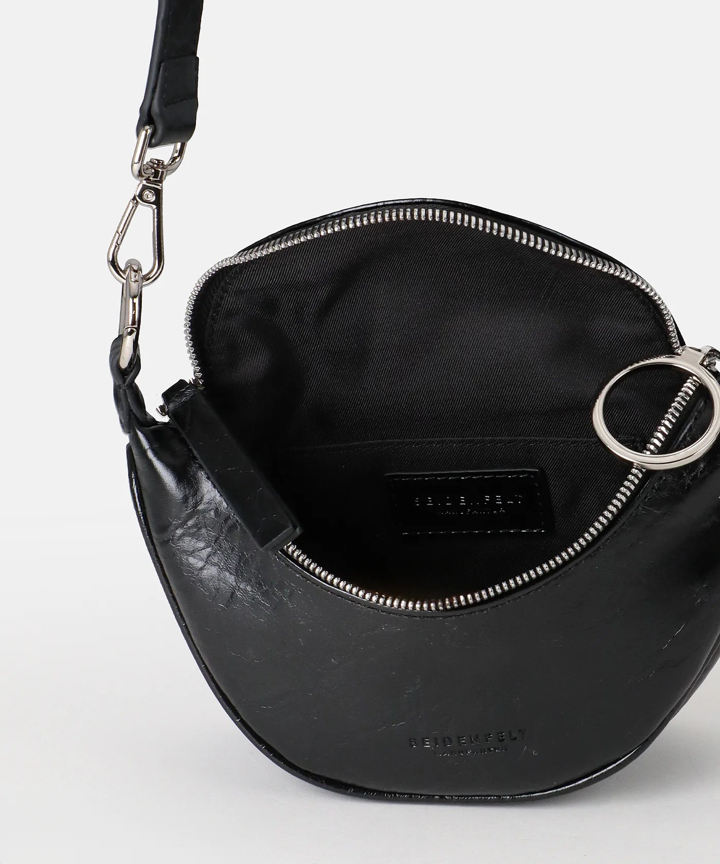 Seidenfelt Manufaktur Glossy Big Skien Schwarz