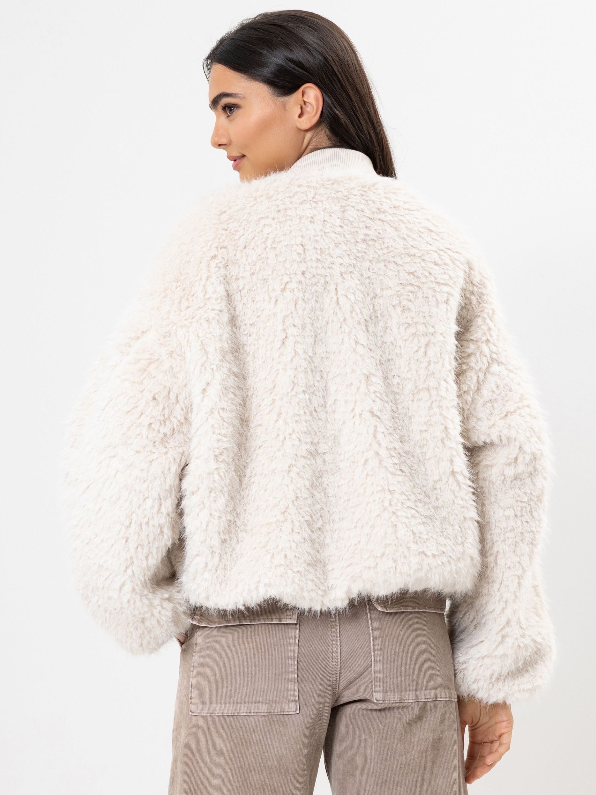 Herrlicher Felljacke Blouson aus Vegan Fur YAYA