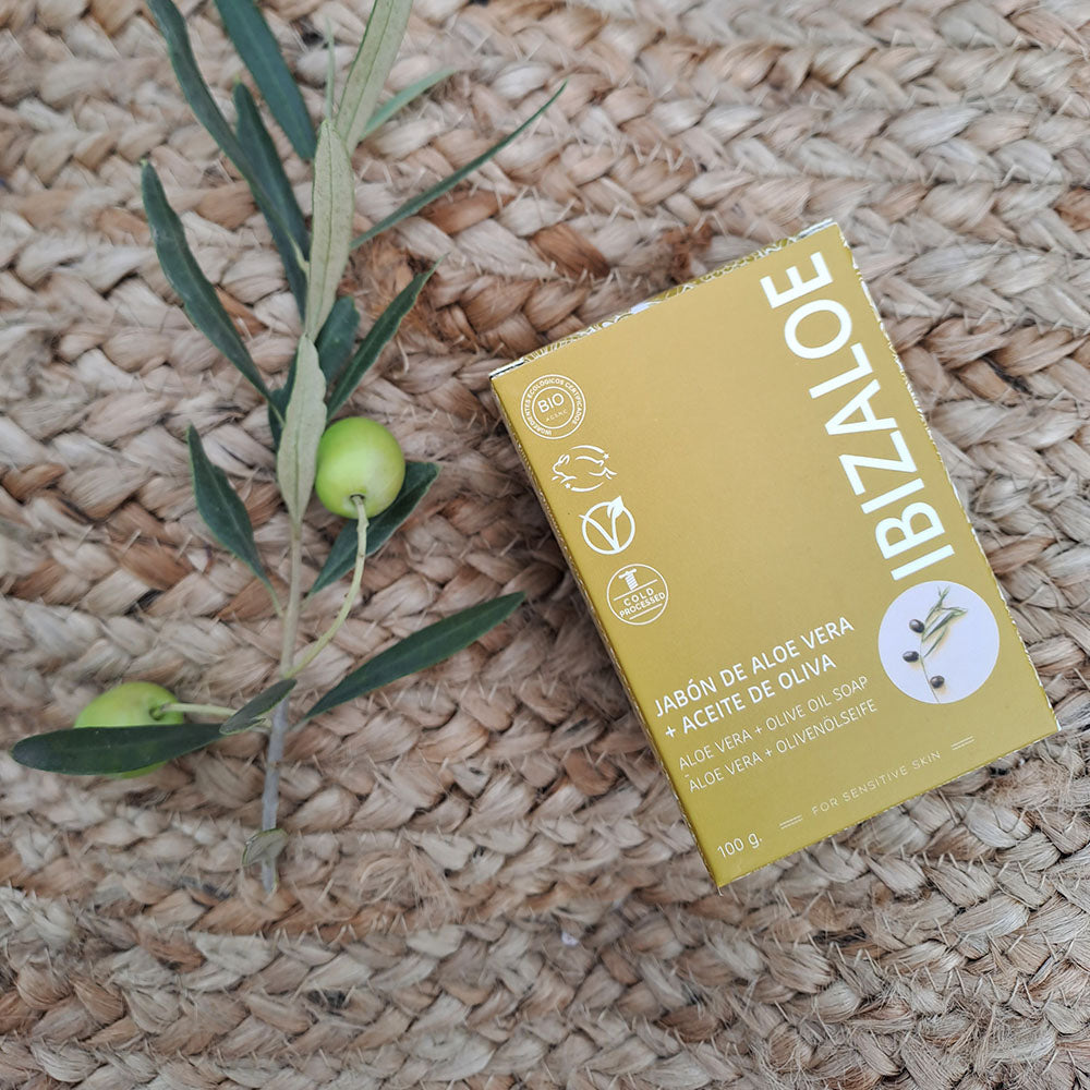 BIO ALOE VERA SEIFE + OLIVENÖL
