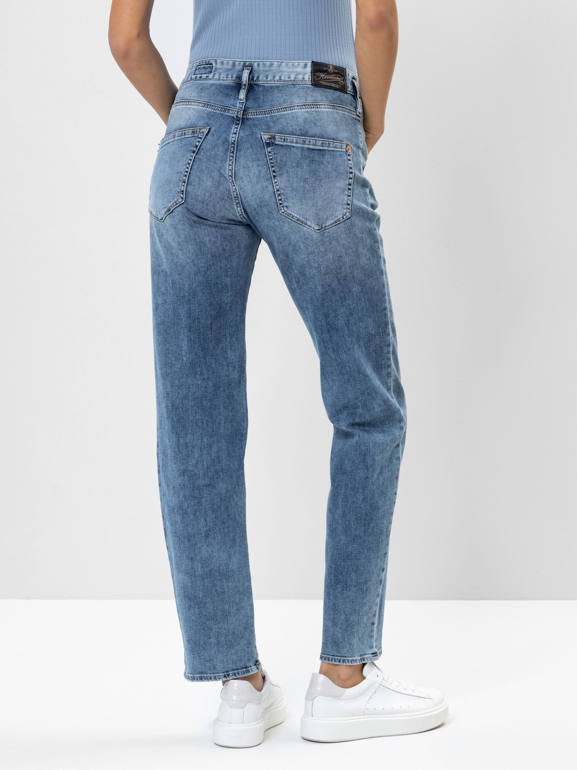 Herrlicher Modell Shyra Tap Long aus leichtem Denim