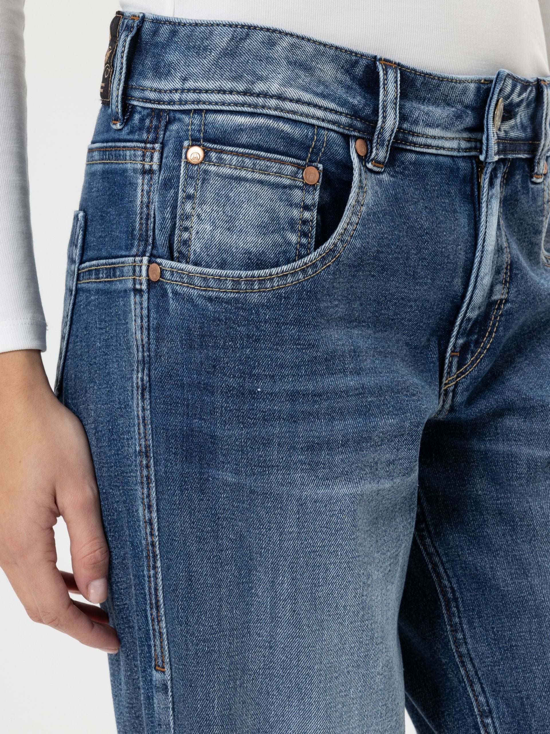 Herrlicher Jeans Edna Snake Blue L32