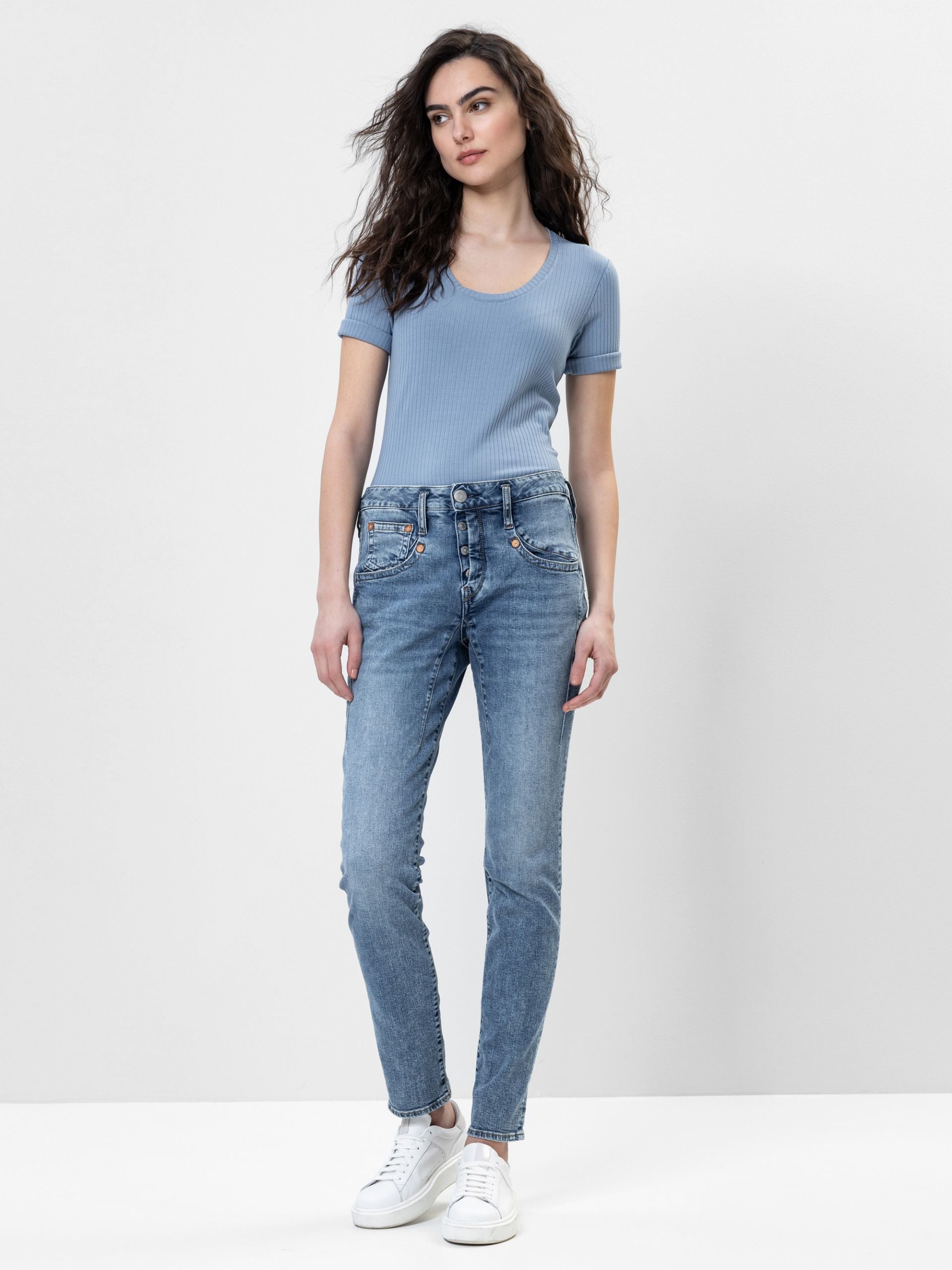 Herrlicher Jeans Bio Baumwolle Shyra Long L30