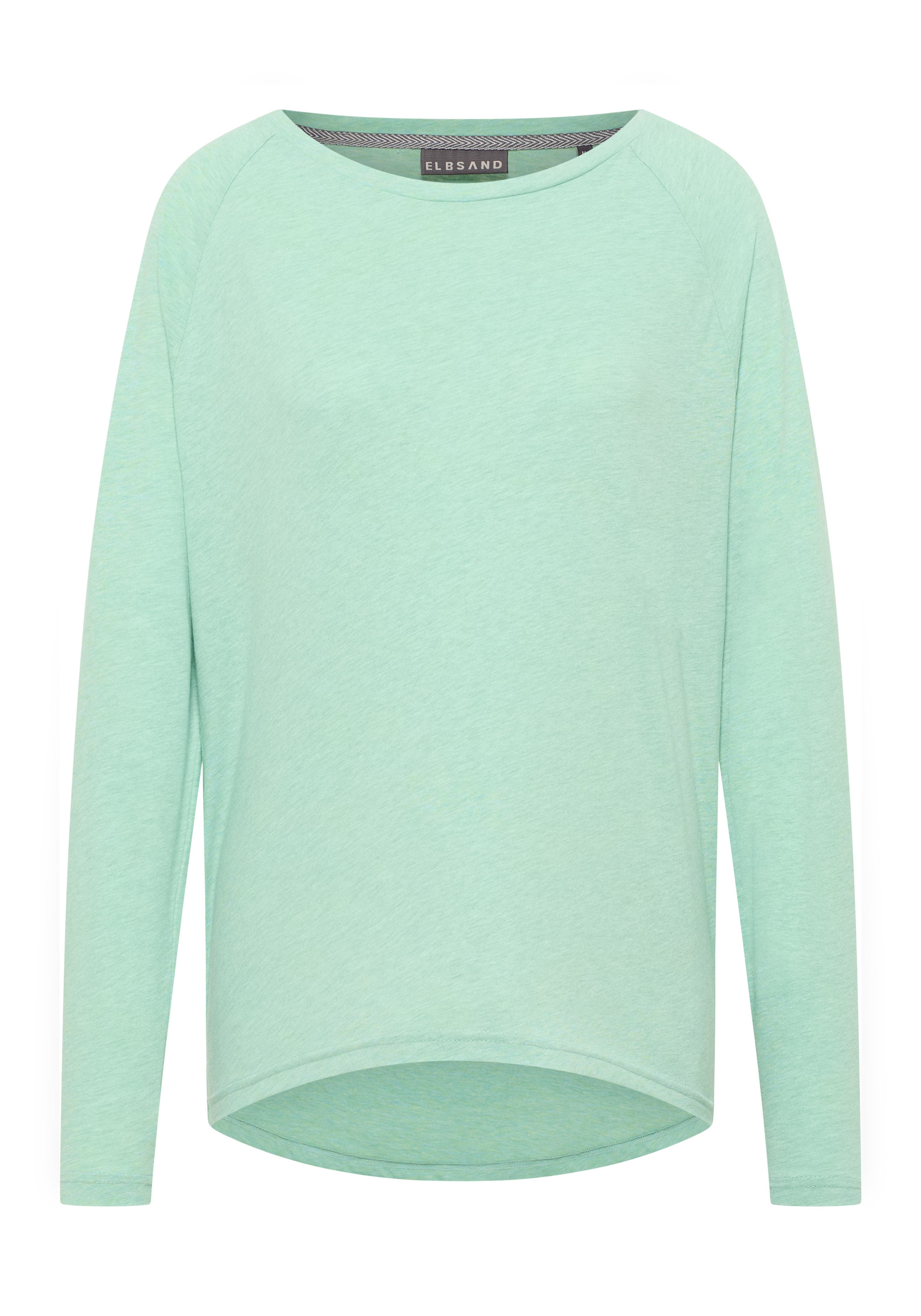 Elbsand Tira Longsleeve Shirt mellow Mint Melange Frühling 2025