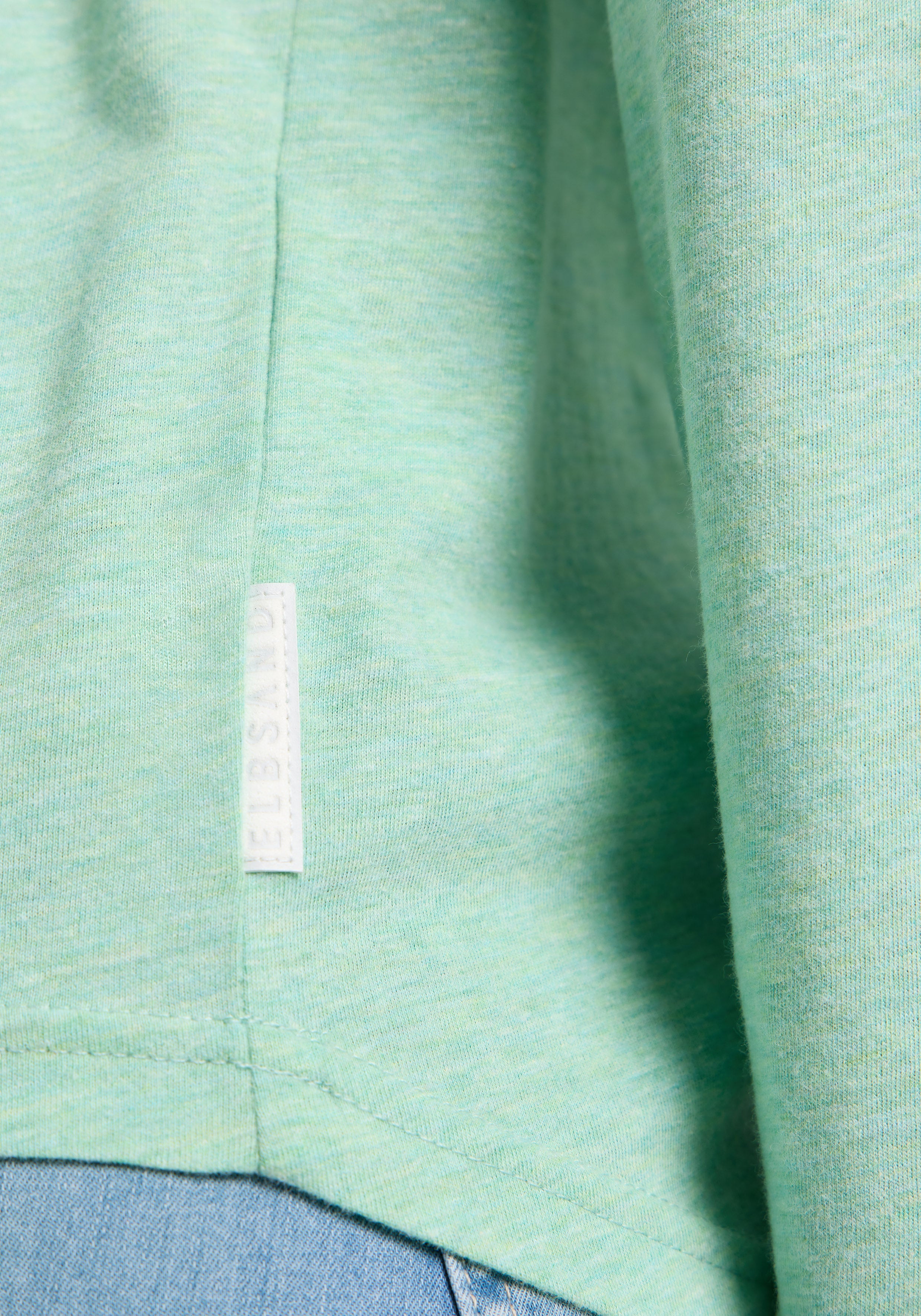 Elbsand Tira Longsleeve Shirt mellow Mint Melange Frühling 2025