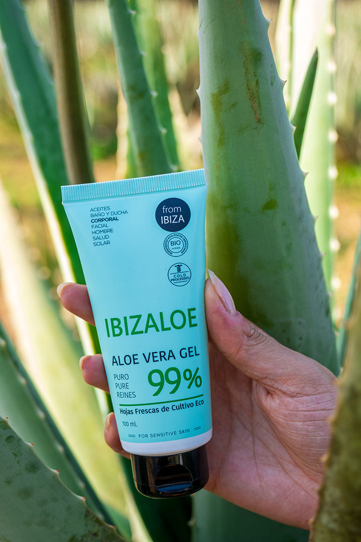 Reines Aloe Vera Gel 99% aus frischen Blättern 100 ml