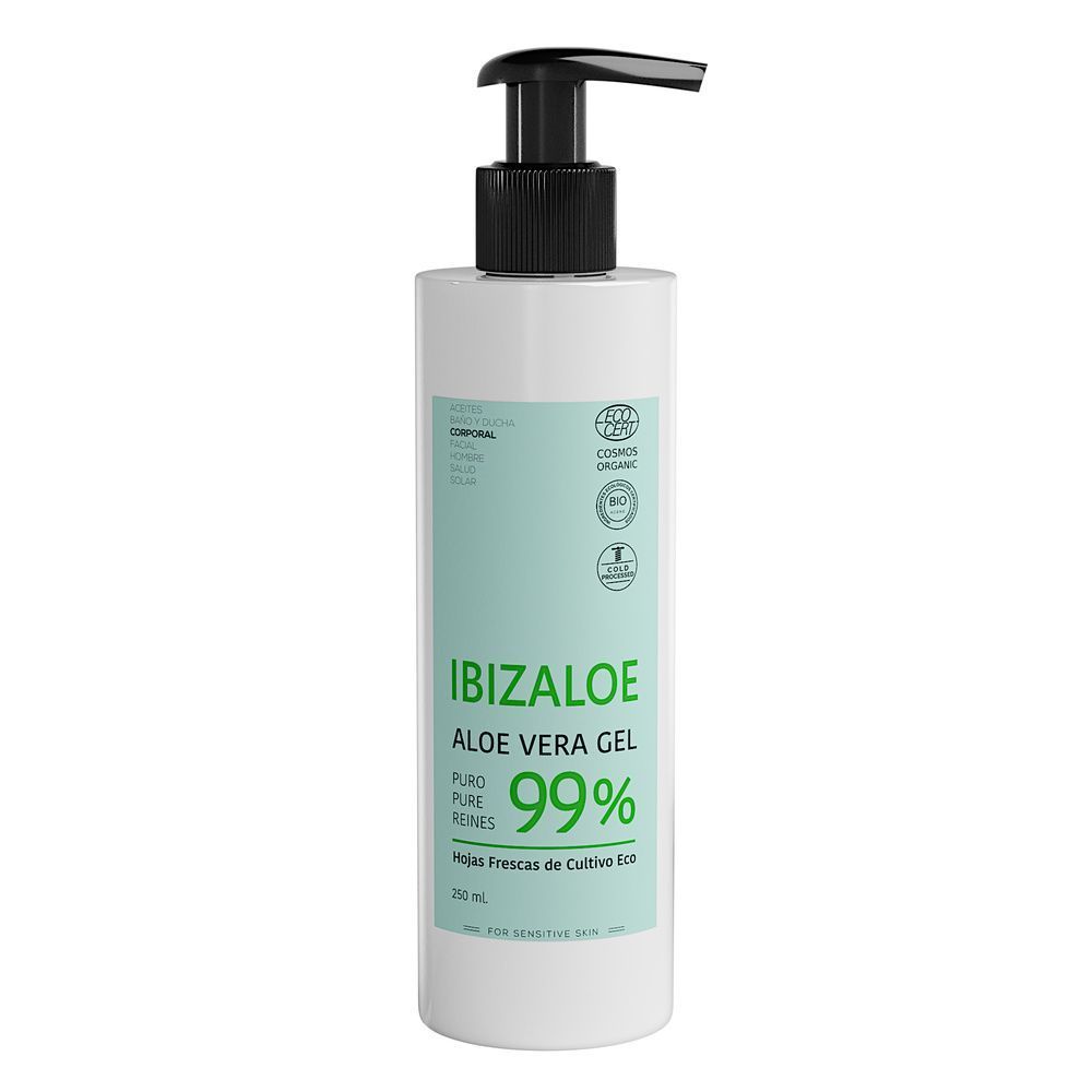 Reines Aloe Vera Gel 99% aus frischen Blättern 250 ml