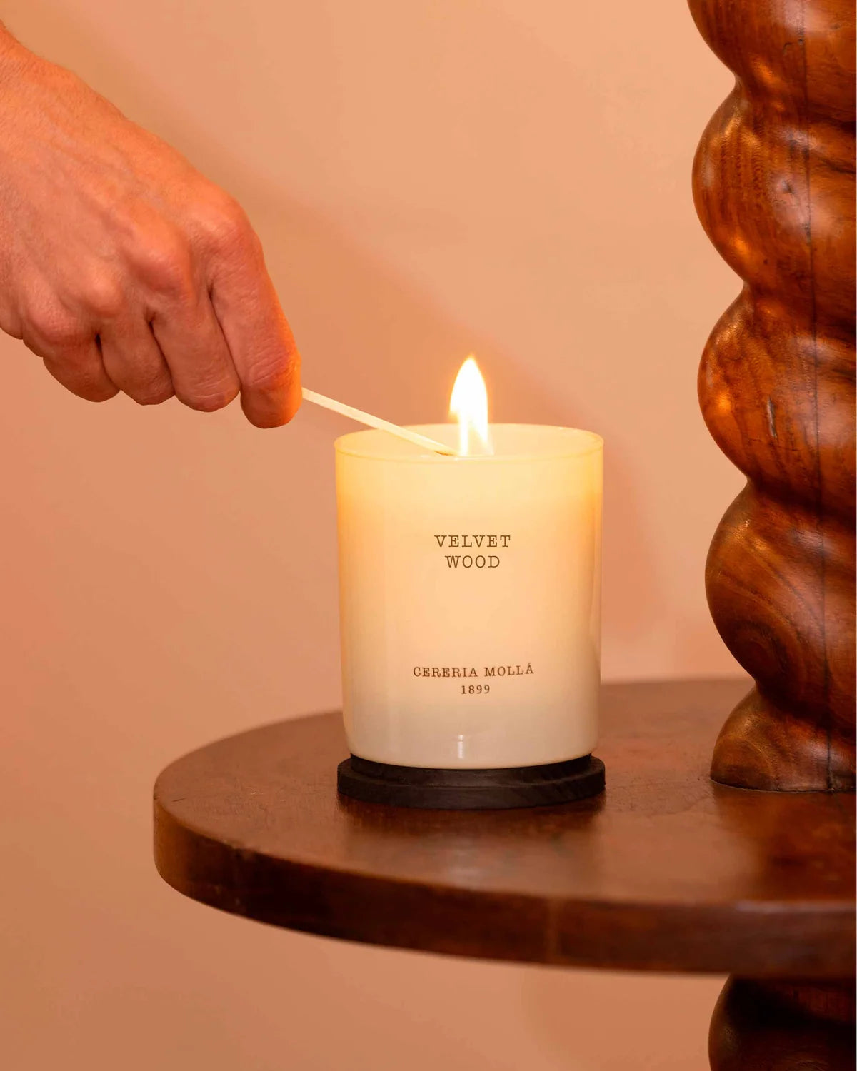 Cereria Mollá Velvet Wood 230g Candle