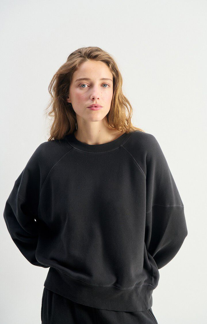 American Vintage Damwen Sweatshirt Black Atubay