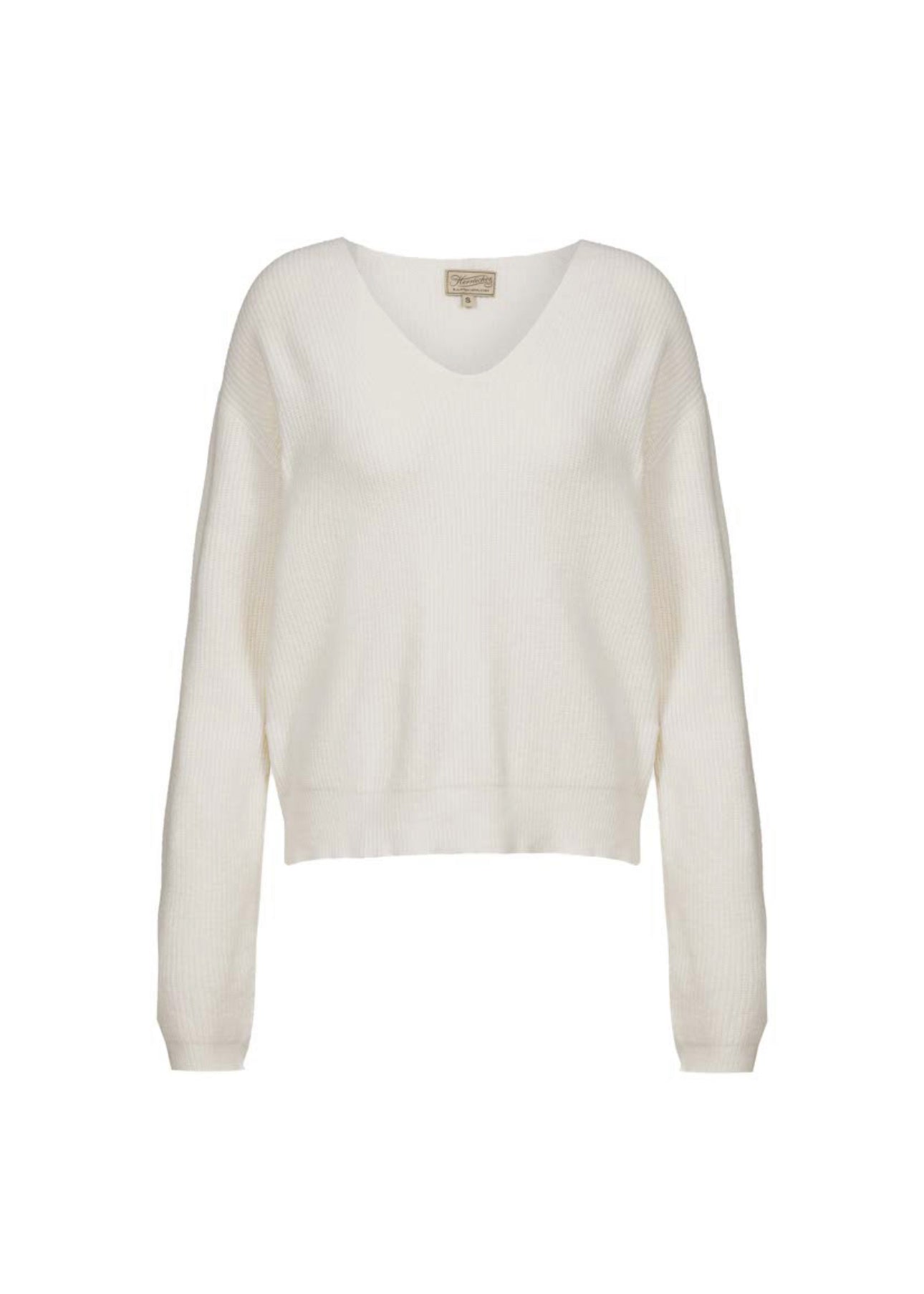 Herrlicher Betti Strickpullover Ivory Creme