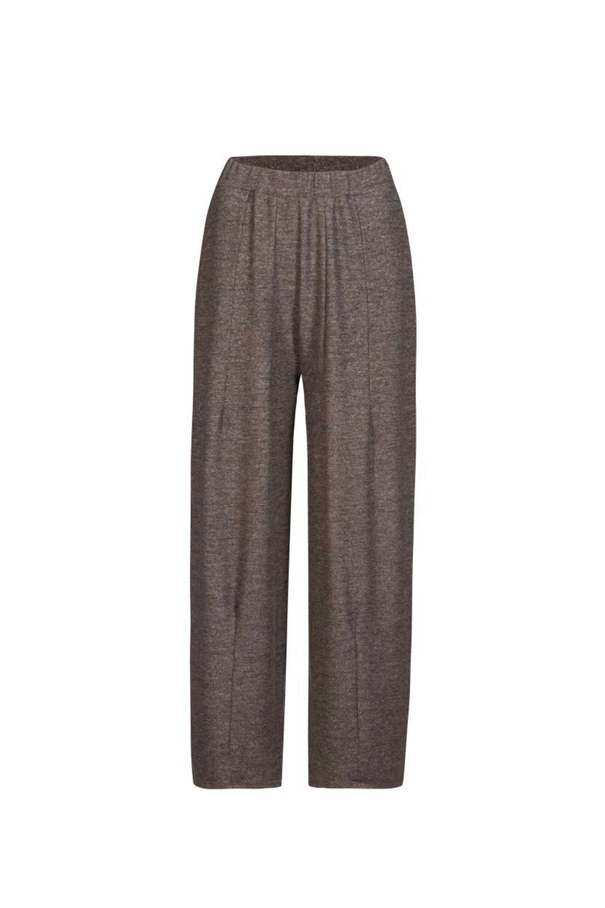 Herrlicher Hose Brushed Jersey Mocca Melange