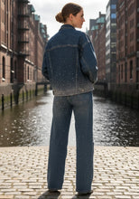 Lade das Bild in den Galerie-Viewer, Miss Goodlife Jeans Jacket Glitter – blue