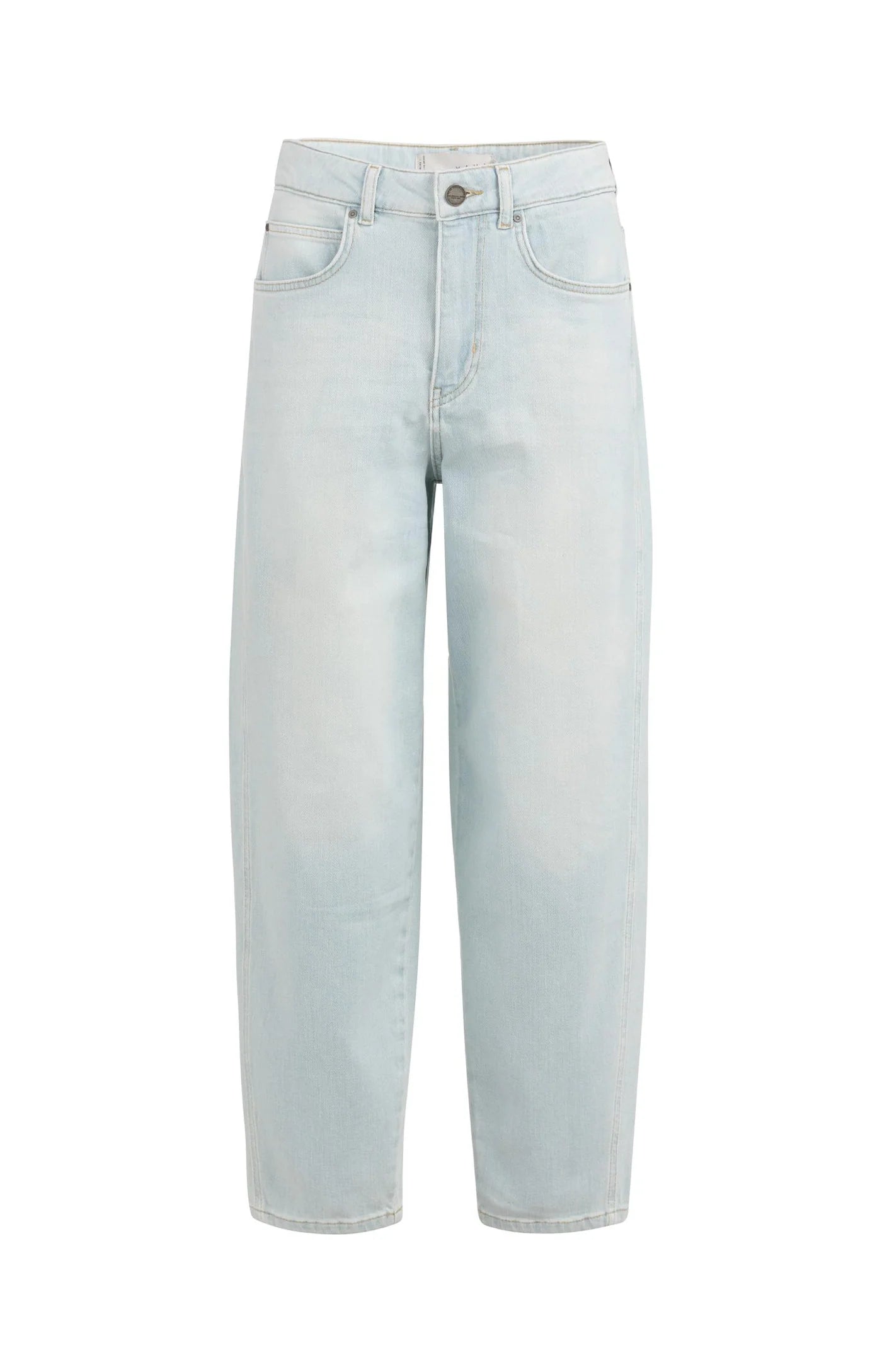 YAYA Barrel Jeans aus gewaschenen hellen denim