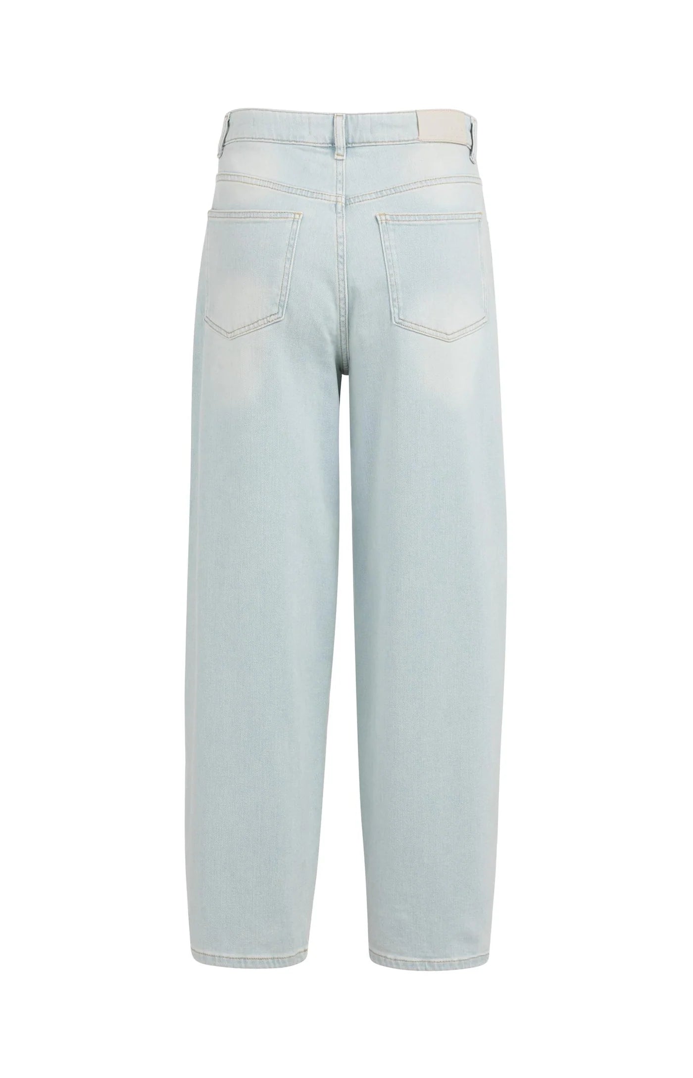YAYA Barrel Jeans aus gewaschenen hellen denim