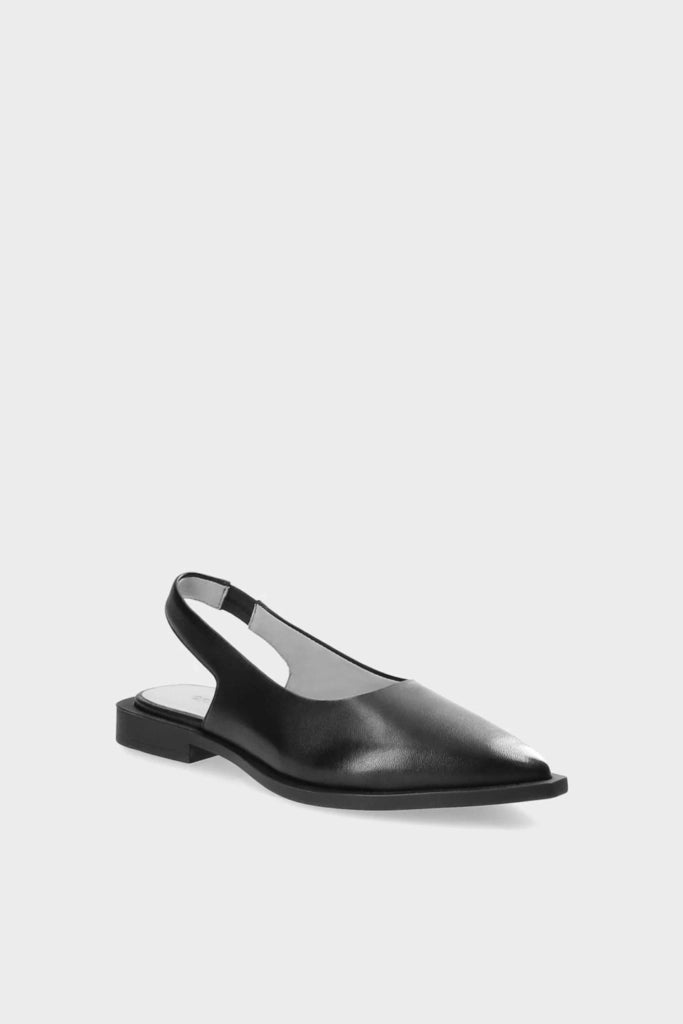 Copenhagen Studios Sling-Ballerinas Black Leather