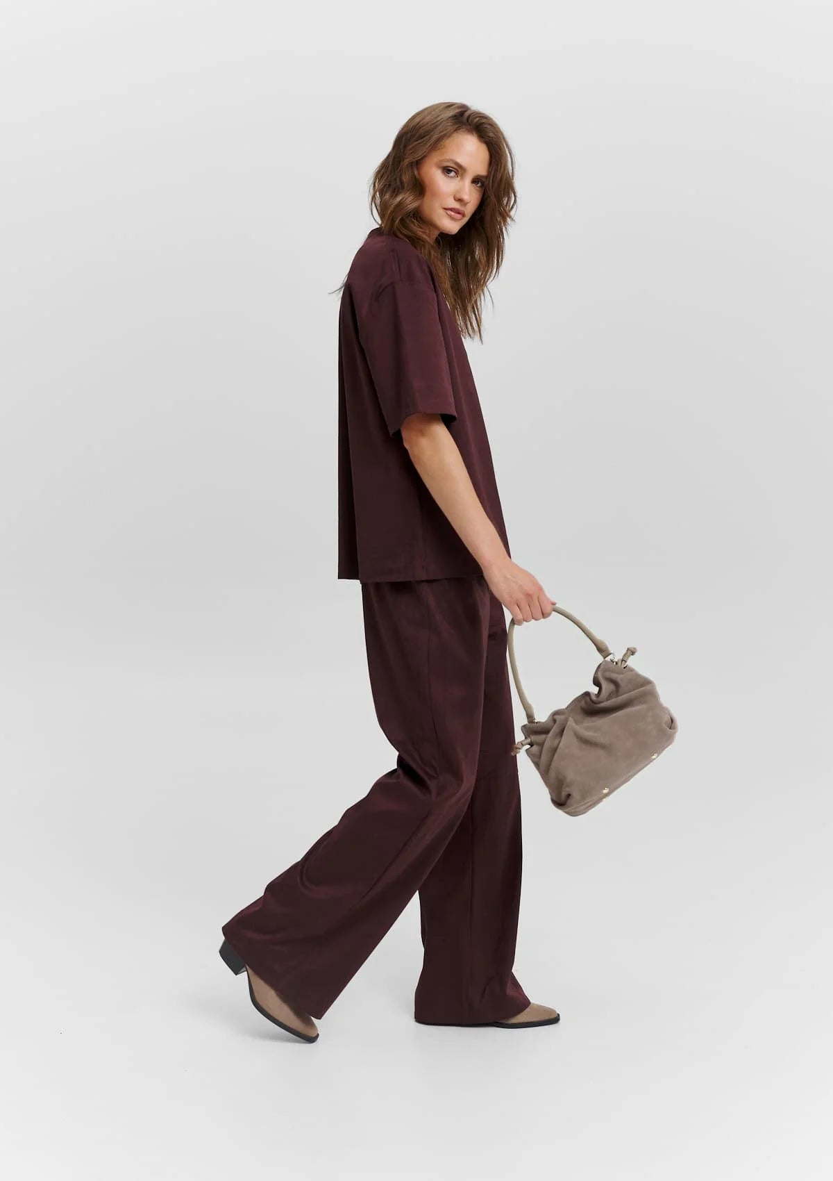 Hey Marly COOL COMPANION SUEDE S - MOCHA