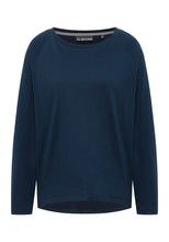 Lade das Bild in den Galerie-Viewer, Elbsand Longsleeve Shirt Coldwater Basic Dunkelblau