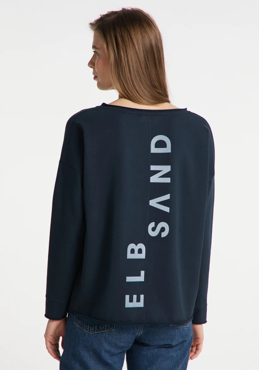 Elbsand Riane Sweatshirt Coldwater Dunkelblau