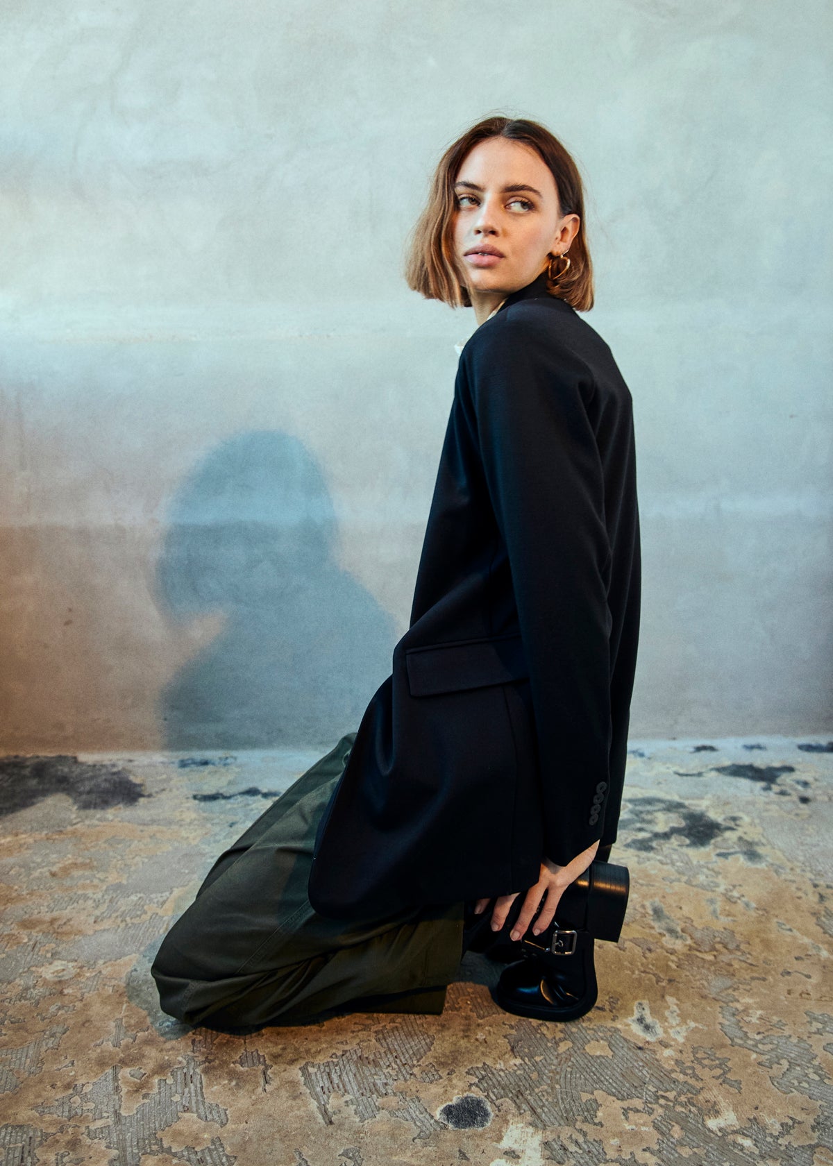 Freequent FQNANNI Blazer in Schwarz