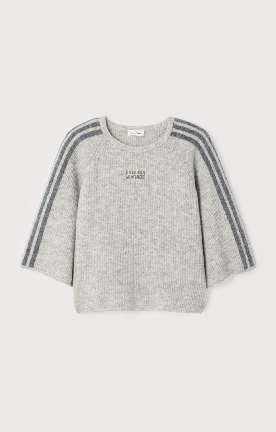 American Vintage Damen Pullover Vitow Hellgrau