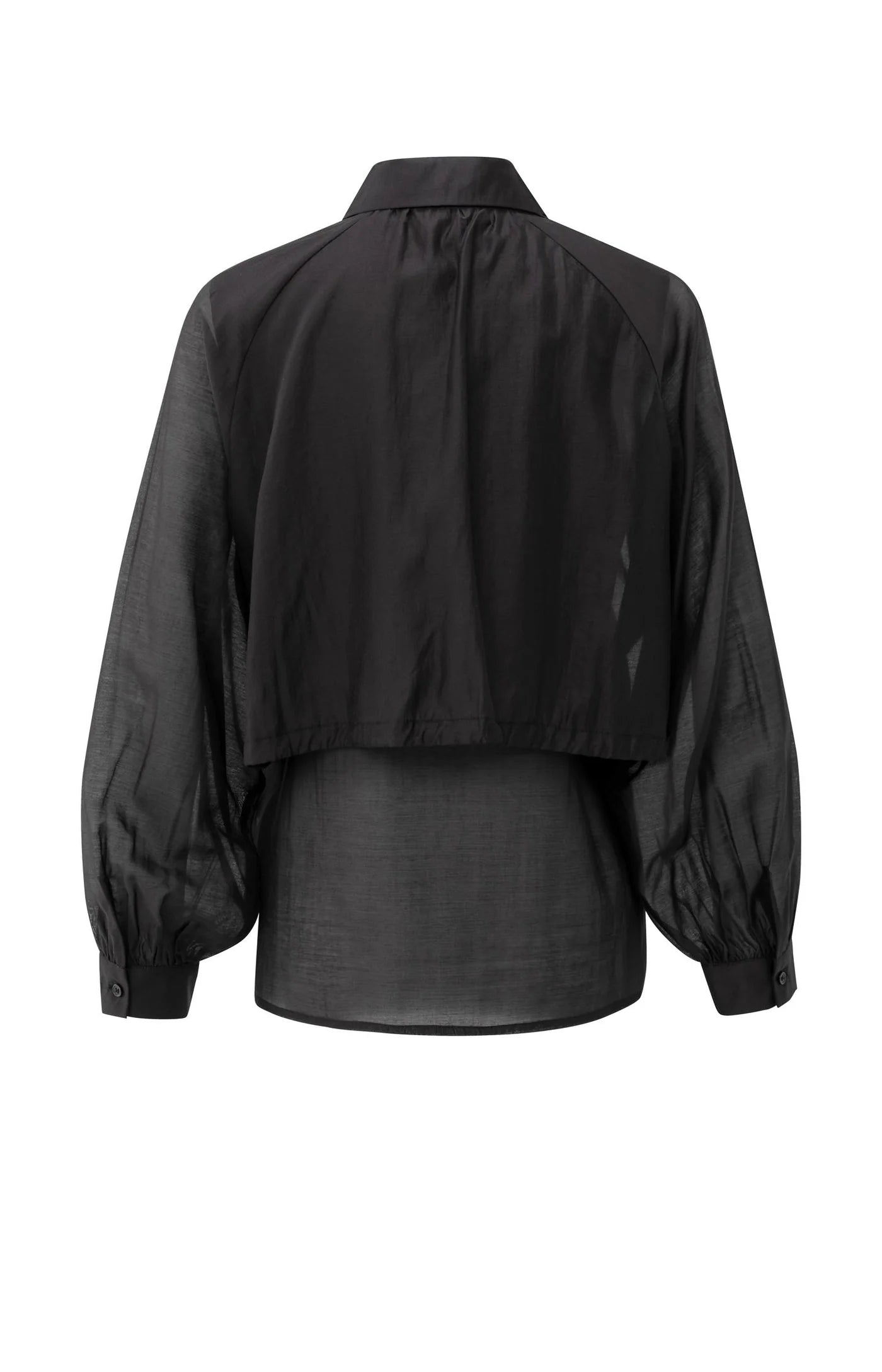 YAYA Doppellagige Bluse mit Zierdetails
