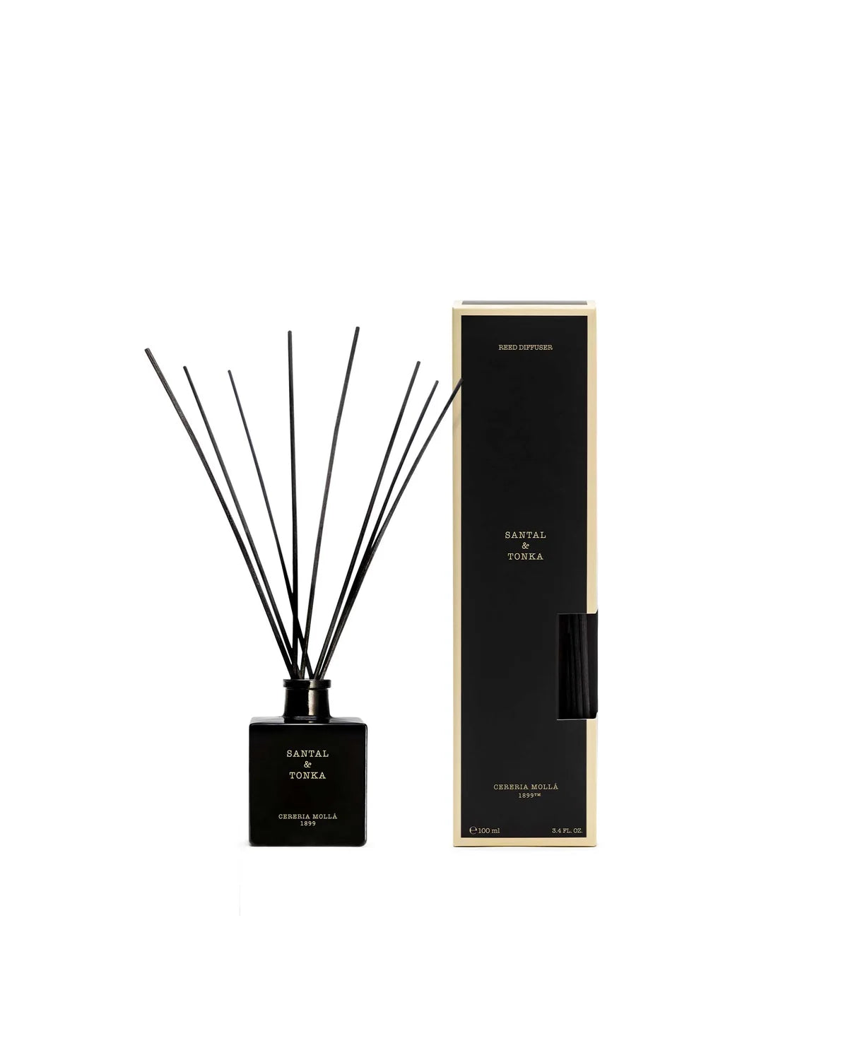 Cereria Mollá Santal & Tonka 100ml Reed Diffuser
