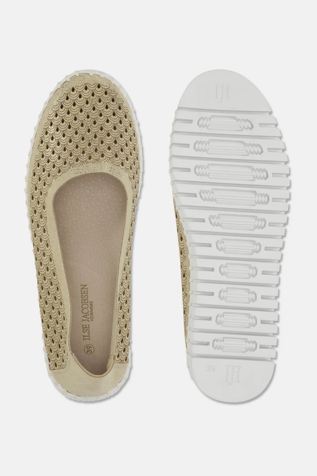 Ilse JacobsenTulip Ballerina TULIP3578 - 780100 PLATIN WHITE