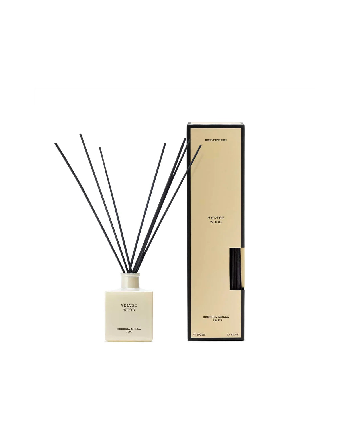 Cereria Mollá Velvet Wood 100ml Reed Diffuser