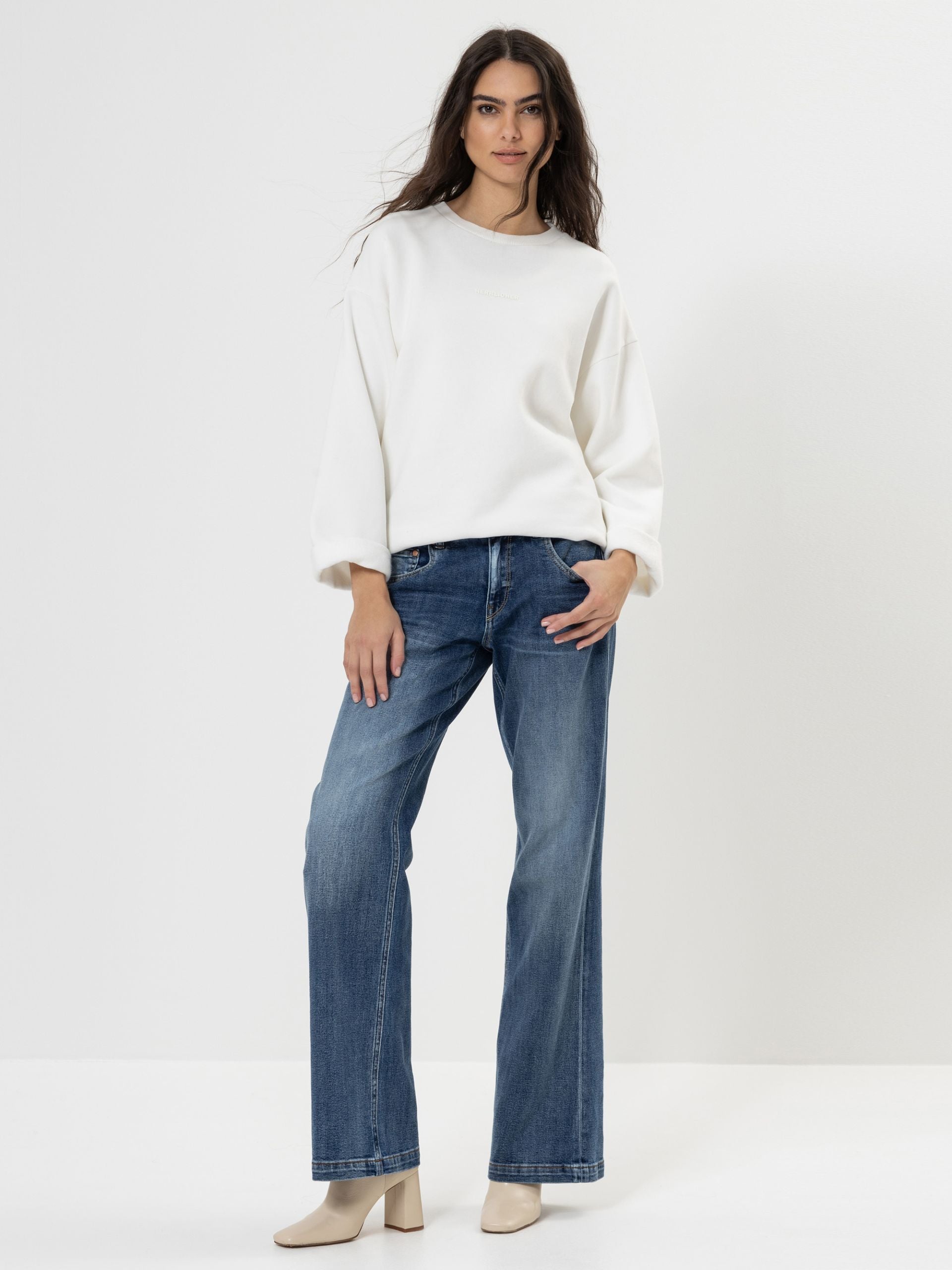 Herrlicher Jeans Edna Snake Blue L32