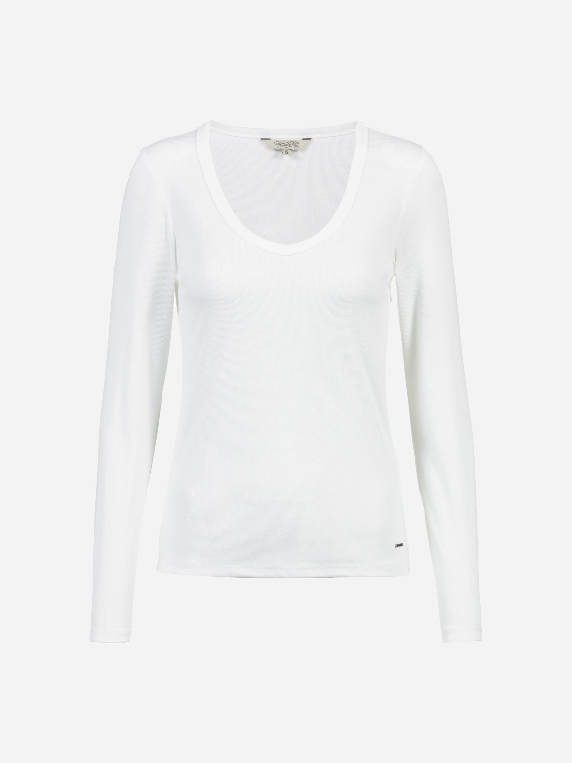 Herrlicher Modal Shirt Weiss Alevline