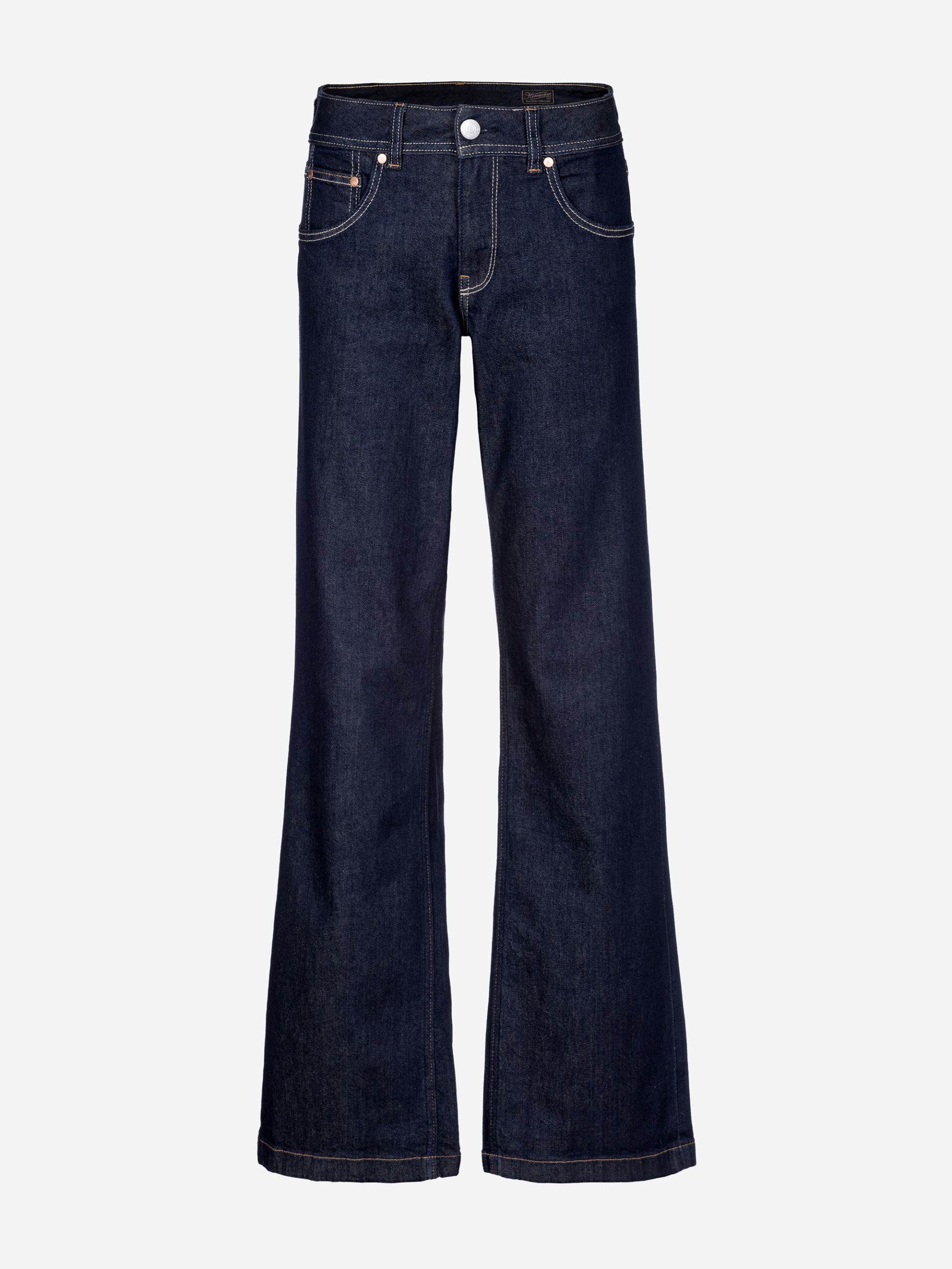 Herrlicher Jeans weites Bein Edna Raw Dark Denim