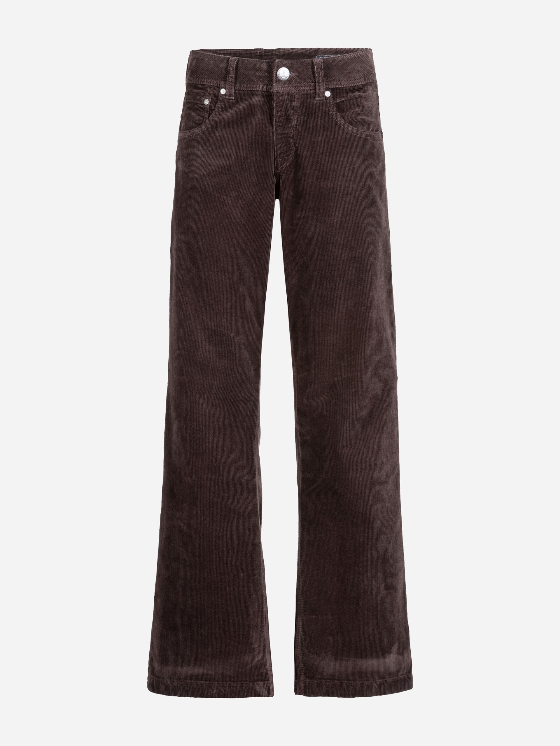 Herrlicher Cordhose Schokolade Mocca Flared Edna