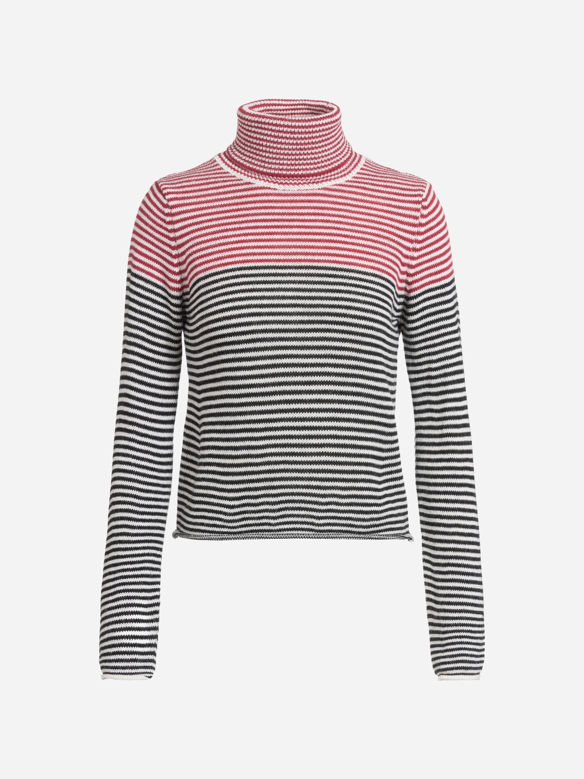 Herrlicher Rollkragen Pullober Gestreift Makena