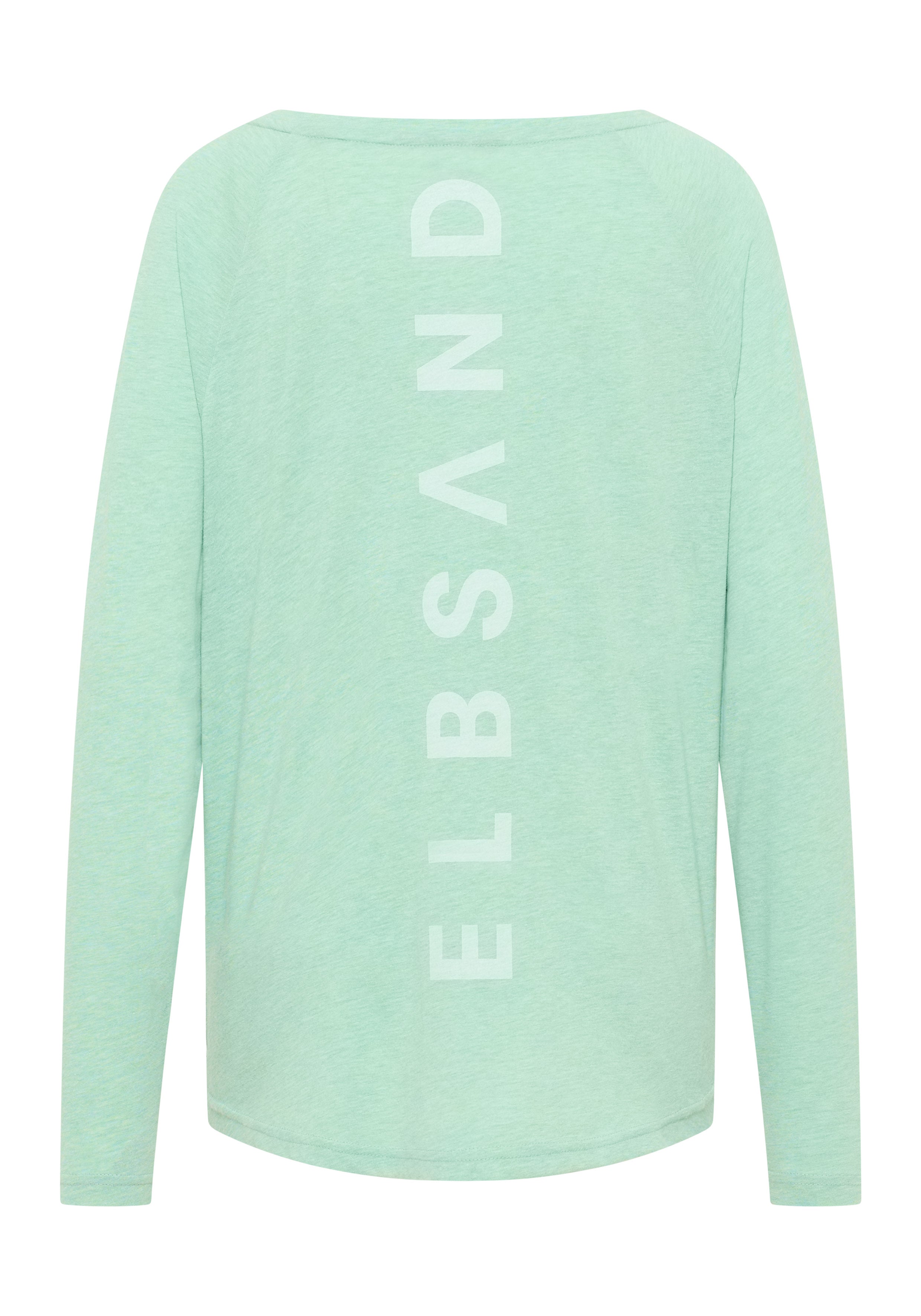 Elbsand Tira Longsleeve Shirt mellow Mint Melange Frühling 2025
