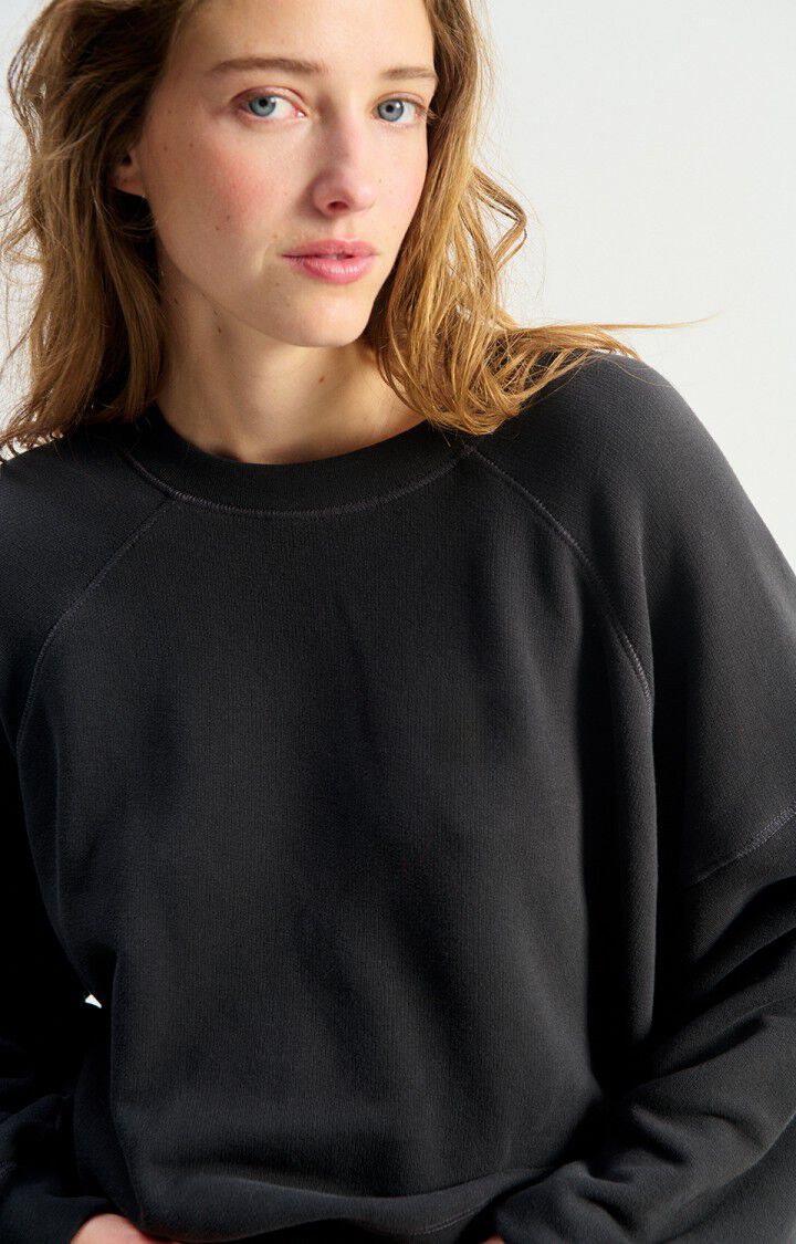 American Vintage Damwen Sweatshirt Black Atubay