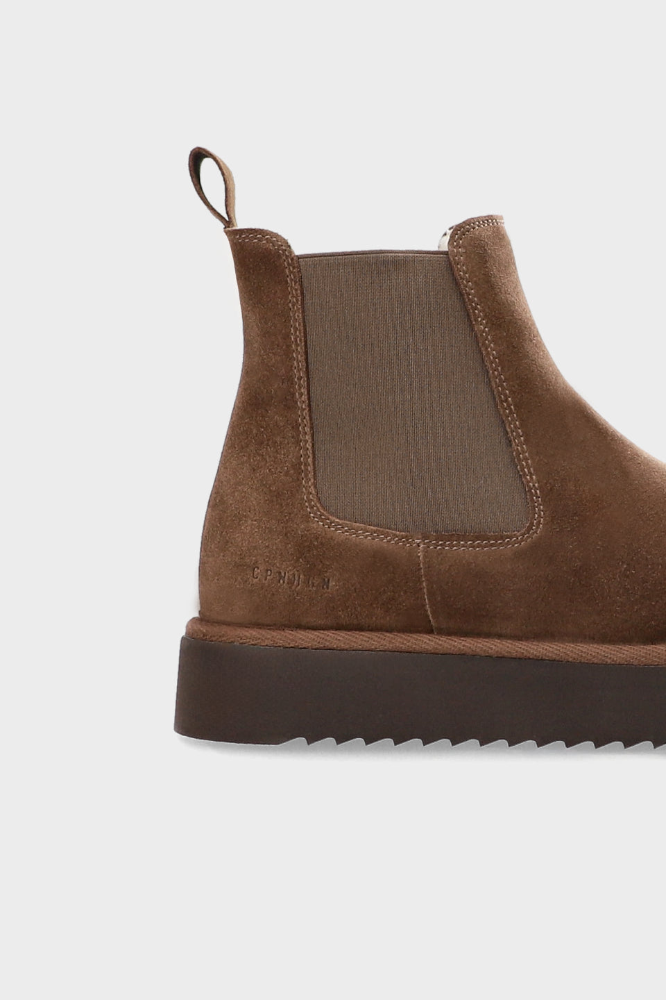 Copenhagen Studios CPH258  Stiefel Lammfell suede chocolate