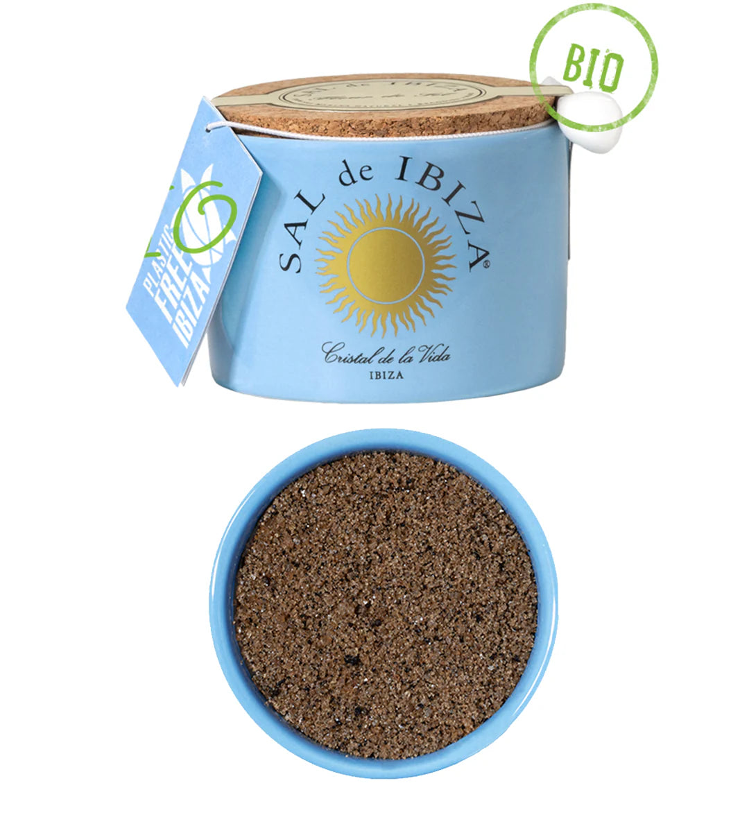 SAL de IBIZA Fleur de Sel "Mar Blau" BIO, 140g