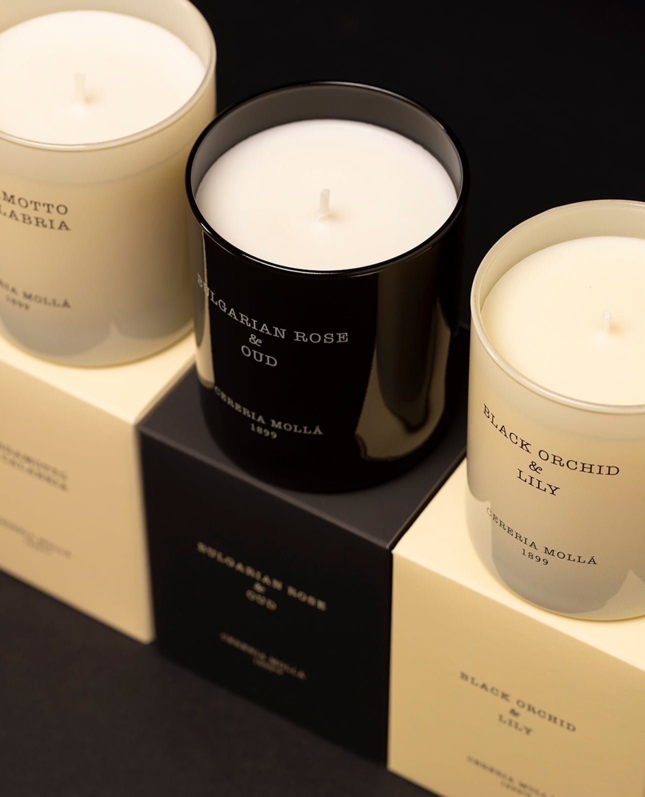 Cereria Mollá Kerze "Black Orchid & Lily"