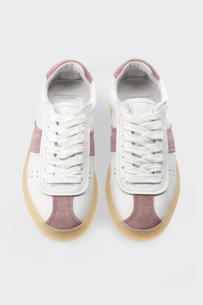 Copenhagen Studios CPH98 leather mix white/pink Sneaker