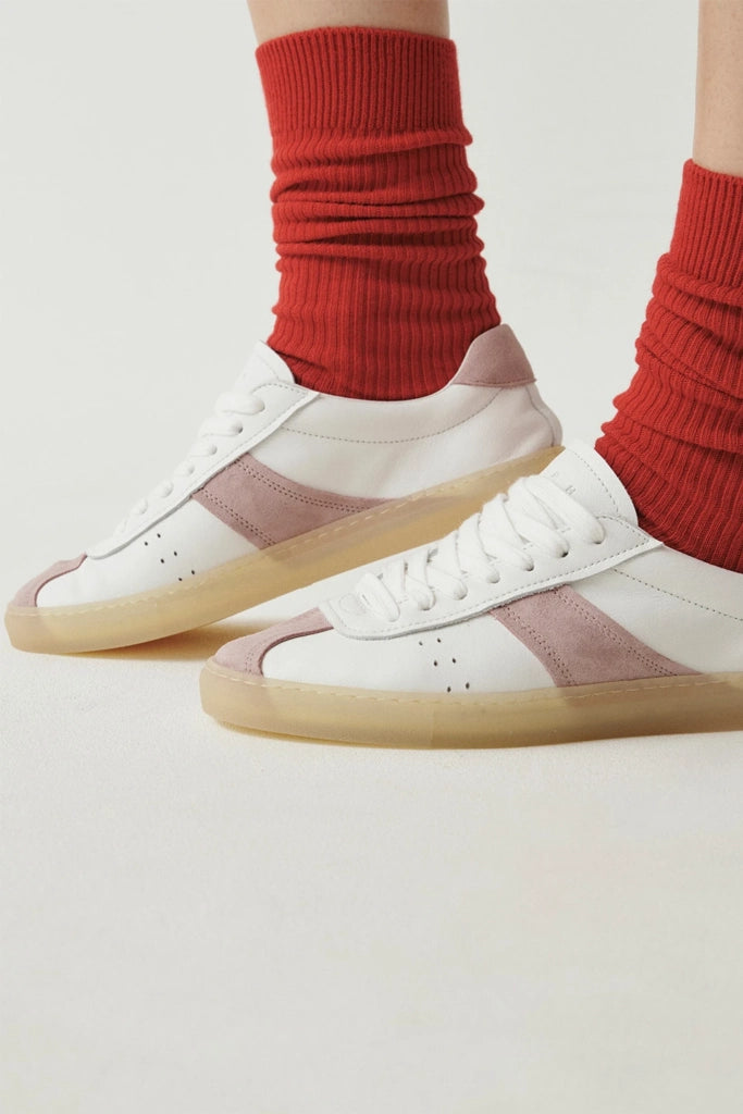 Copenhagen Studios CPH98 leather mix white/pink Sneaker
