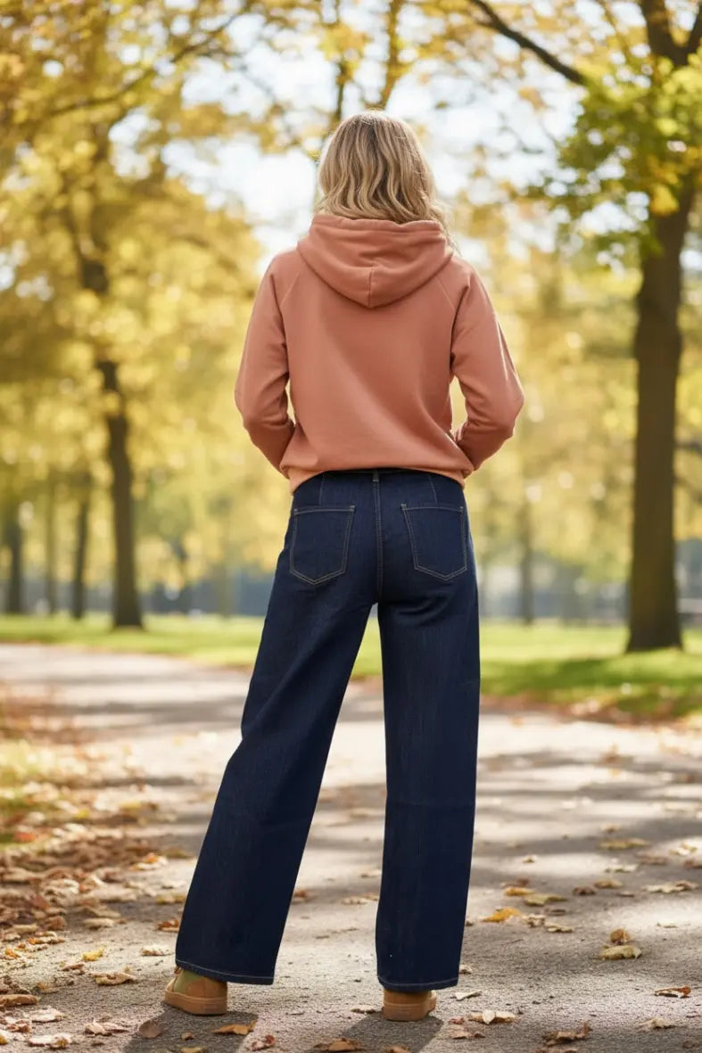 Miss Goodlife Ballon Jeans Studs – darkblue