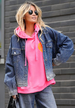 Lade das Bild in den Galerie-Viewer, Miss Goodlife Jeans Jacket Glitter – blue
