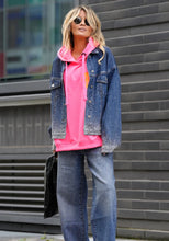 Lade das Bild in den Galerie-Viewer, Miss Goodlife Jeans Jacket Glitter – blue
