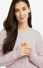 Lade das Bild in den Galerie-Viewer, YAYA Kurzer Melange Cardigan mit edlen Details
