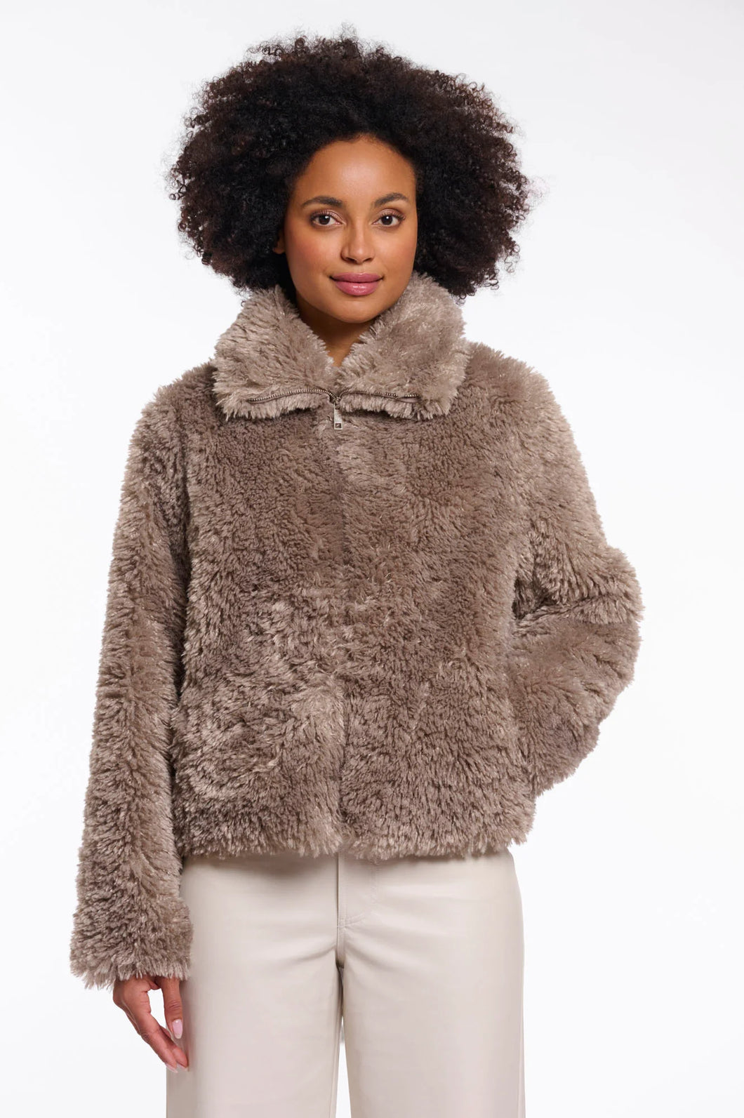 Rino & Pelle Sallie Kurze Fell Jacke