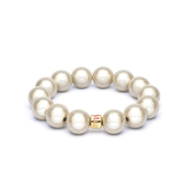 Lade das Bild in den Galerie-Viewer, Perlenarmband Champagner
