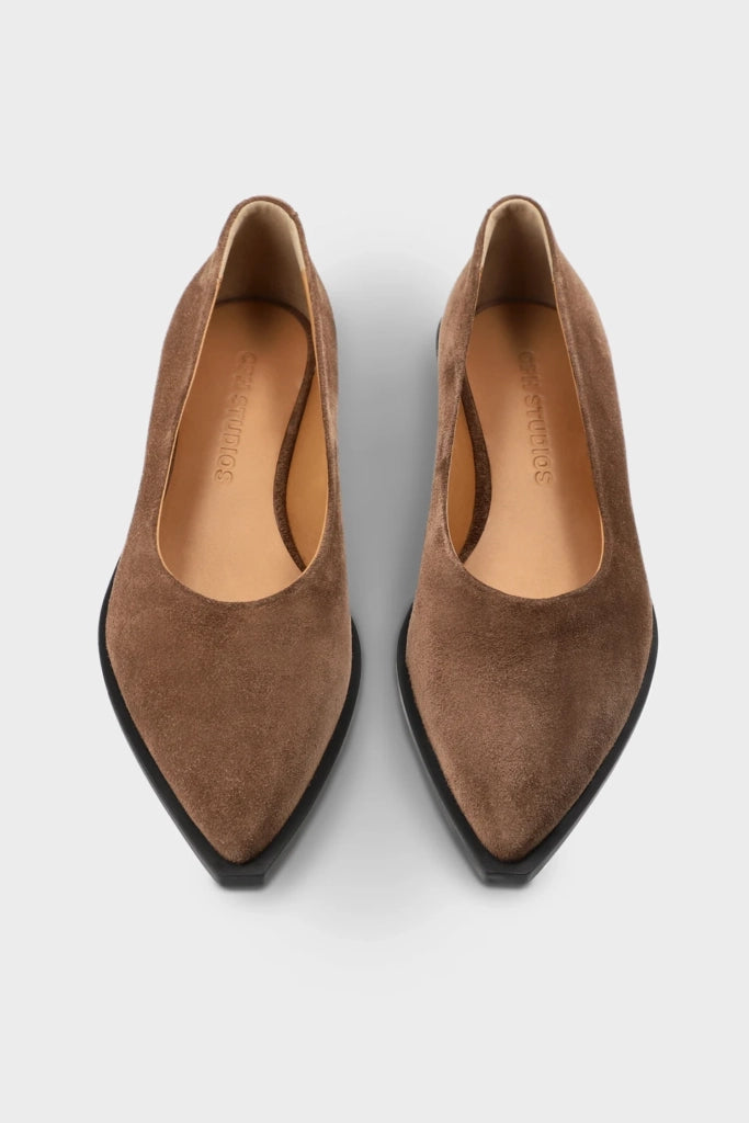 Copenhagen Studios Ballerina CPH415 suede new mokka