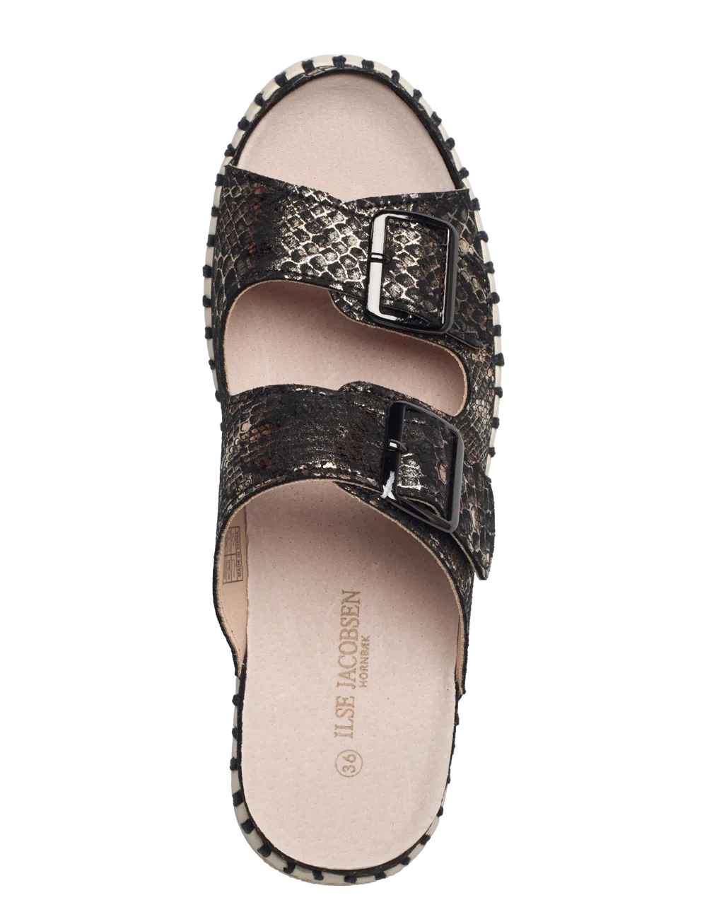 Ilse Jacobsen Sandale Black