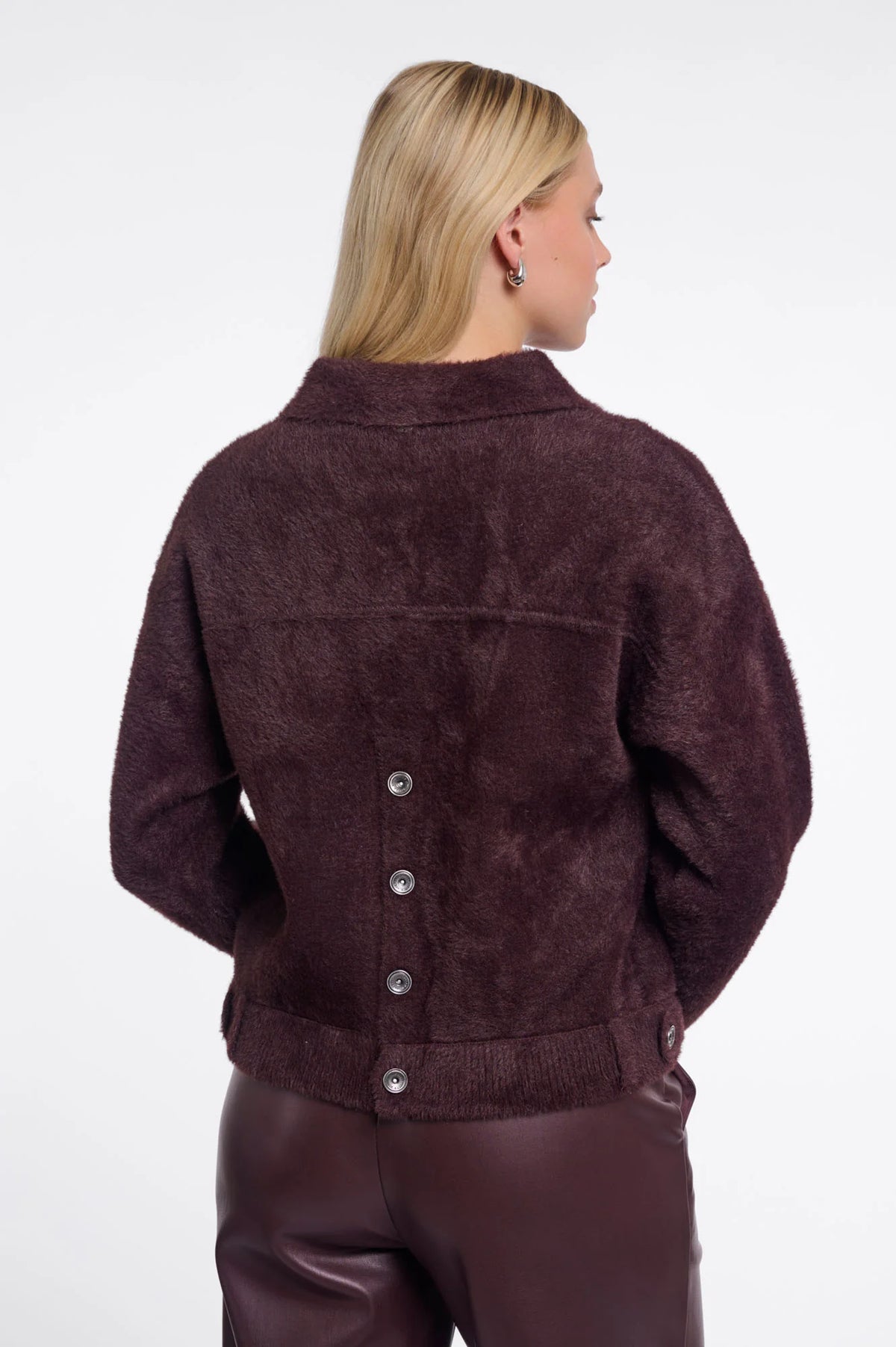 Rino & Pelle Bubbly Jacket Fudge Cloak