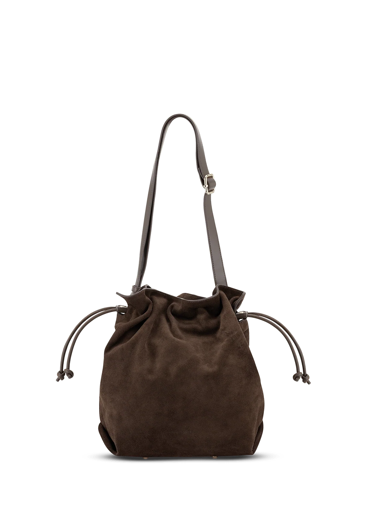 Hey Marly Tasche COOL COMPANION SUEDE M - COFFEE