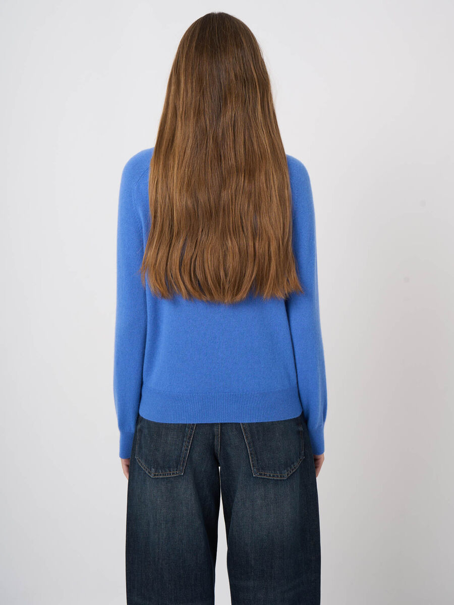 Repeat  Cashmere Leichter Kaschmirpullover Mit Rundhalsausschnitt